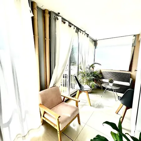 Le Mimosa 1 Bedroom With Terrasse Pool Ac Parking Spot Semesterbostad Antibes